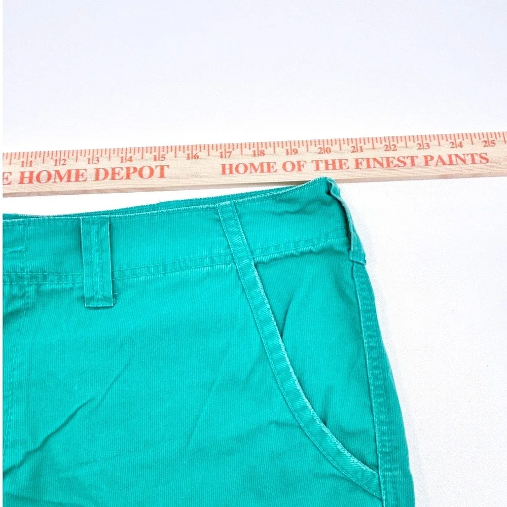 Mossimo Supply Co Cut-Off Raw Hem‎ Slim Straight Short Mens 40 Green Lot of 2